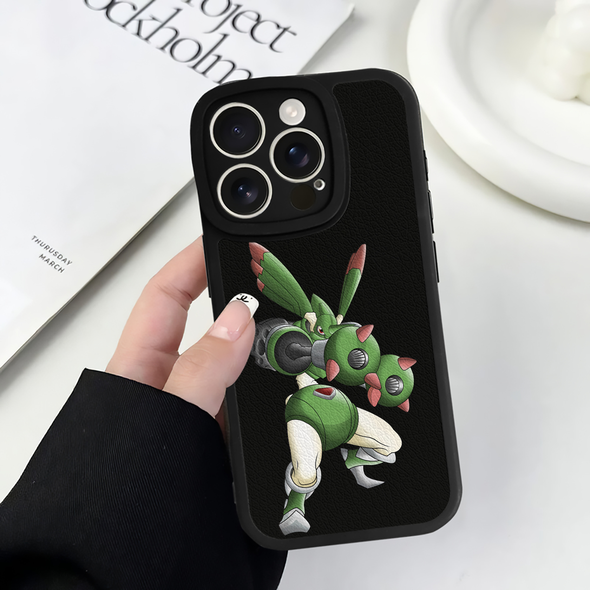 （画像用） Digimon デジタルモンスター/デジモン 【iPhone 16シリーズ対応】シリコンスマホケース（レザー調） 材質：シリコン